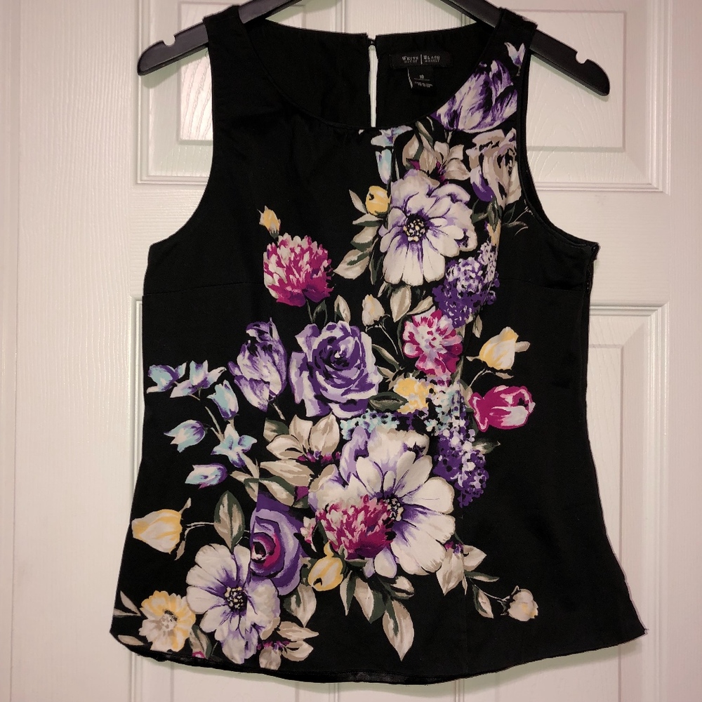 White House Black Market Blouse- Size 10